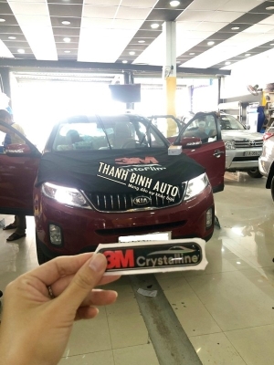 Dán phim cách nhiệt 3M Mỹ cho xe KIA SORENTO